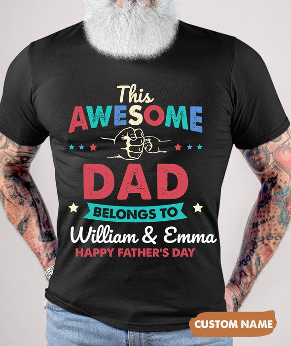 Gift For Daddy This Awesome Dad T-Shirt - JD - TT2405226