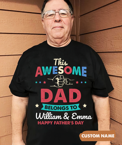 Gift For Daddy This Awesome Dad T-Shirt - JD - TT2405226
