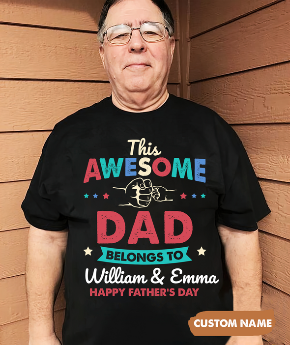 Gift For Daddy This Awesome Dad T-Shirt - JD - TT2405226