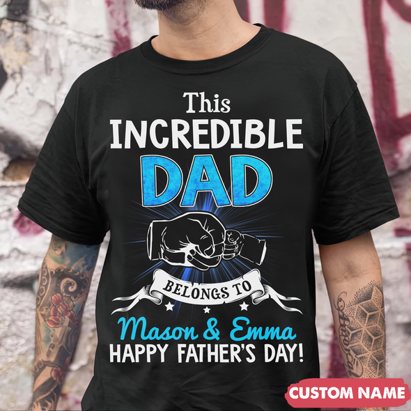 Gift For Father Happy Father's Day T-Shirt - AD - TT0405223