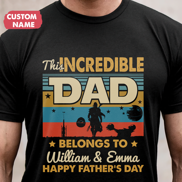 Gift For Dad This Incredible Dad T-Shirt - JD - TT2705225