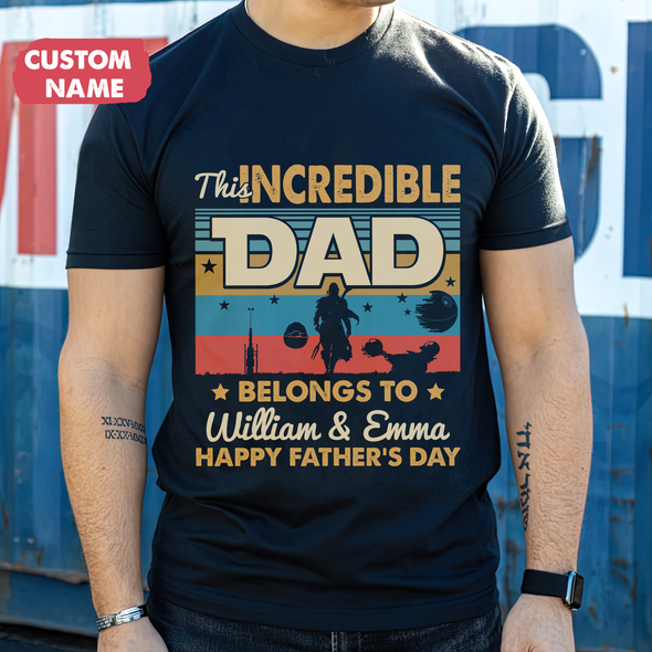 Gift For Dad This Incredible Dad T-Shirt - JD - TT2705225