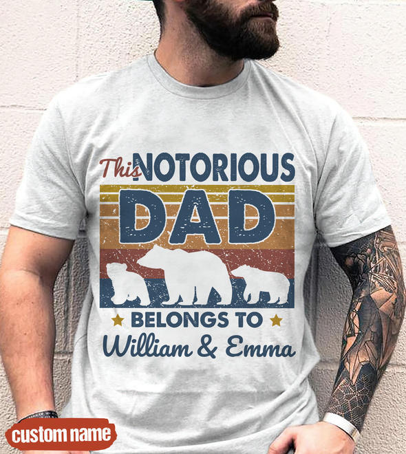 This Notorious Dad T-Shirt - JD - TT1005223