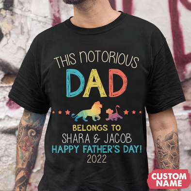This Notorious Dad T-Shirt - JD - TT0905227