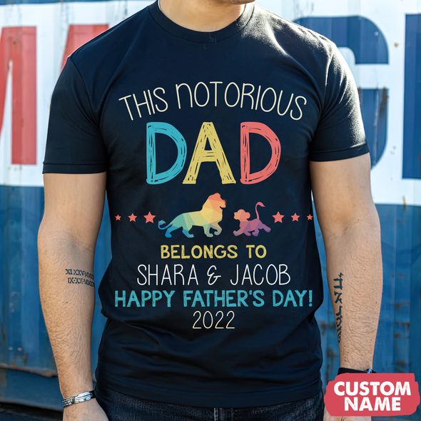 This Notorious Dad T-Shirt - JD - TT0905227