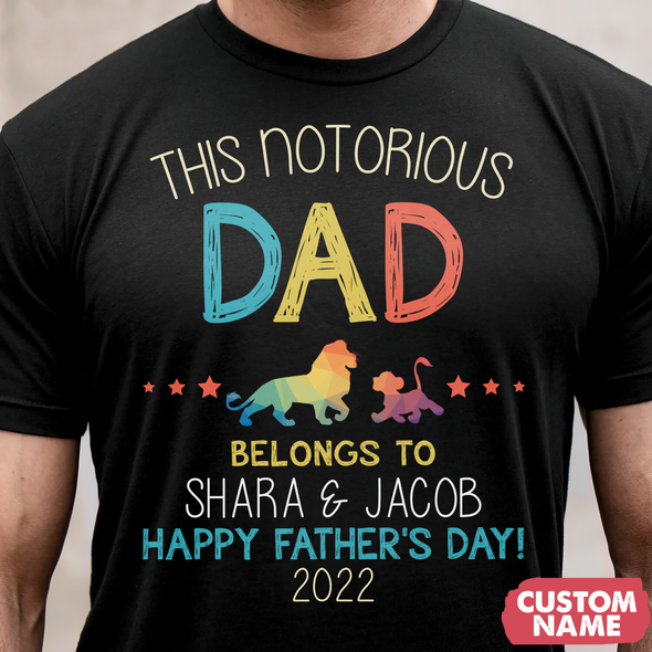 This Notorious Dad T-Shirt - JD - TT0905227