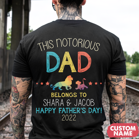 This Notorious Dad T-Shirt - JD - TT0905227
