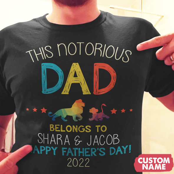 This Notorious Dad T-Shirt - JD - TT0905227