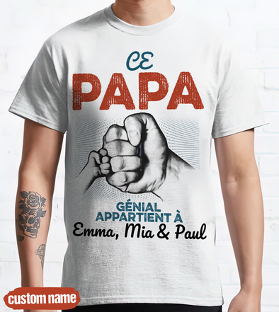 Ce Papa Génial Apparent À T-Shirt - JD - TT1005224