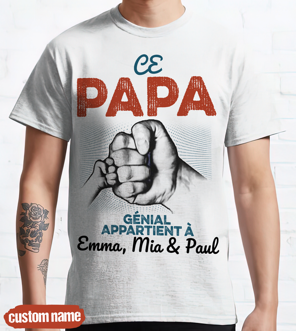 Ce Papa Génial Apparent À T-Shirt - JD - TT1005224