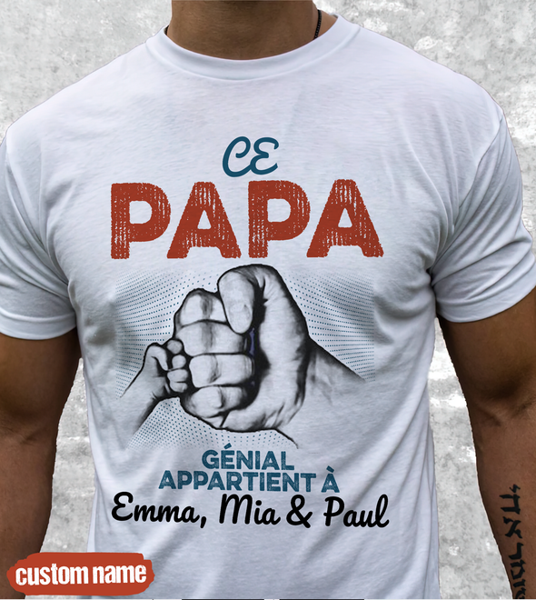 Ce Papa Génial Apparent À T-Shirt - JD - TT1005224