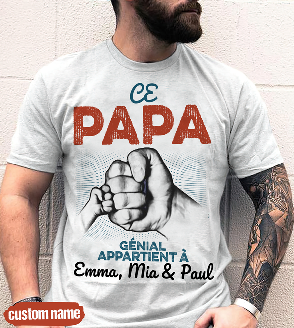 Ce Papa Génial Apparent À T-Shirt - JD - TT1005224