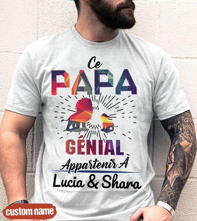 Ce Papa Génial T-Shirt - JD - TT10052229