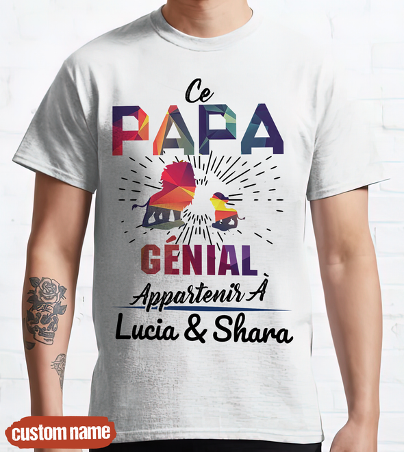 Ce Papa Génial T-Shirt - JD - TT10052229