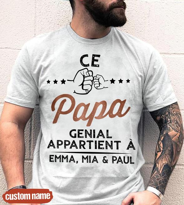 Ce Papa Génial Apparent À T-Shirt - JD - TT10052230