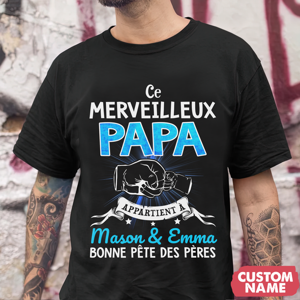 Ce Merveilleux Papa T-Shirt - AD - TT0405227
