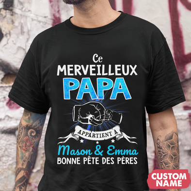 Ce Merveilleux Papa T-Shirt - JD - TT1005226