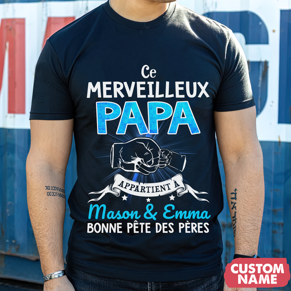 Ce Merveilleux Papa T-Shirt - JD - TT1005226