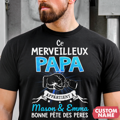 Ce Merveilleux Papa T-Shirt - JD - TT10052210