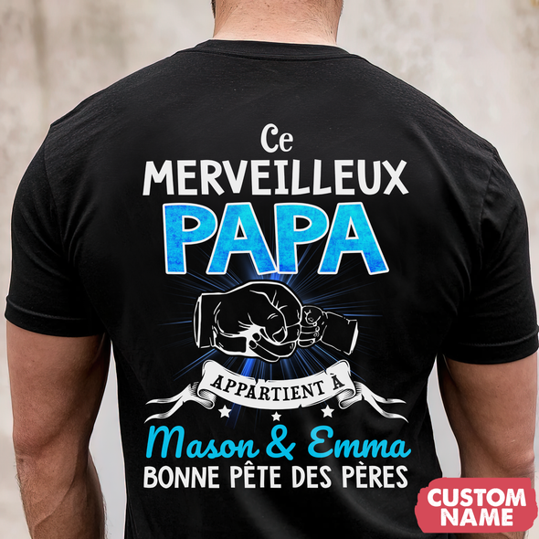 Ce Merveilleux Papa T-Shirt - AD - TT0405227