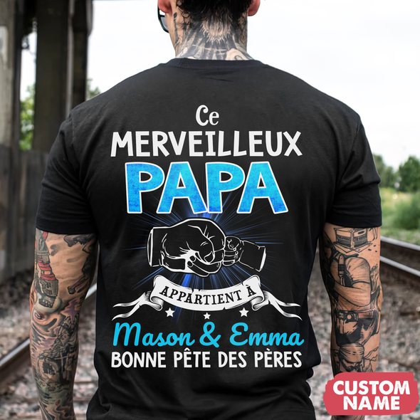 Ce Merveilleux Papa T-Shirt - AD - TT0405227
