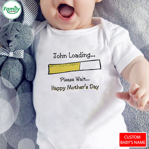 Gift For Future Mummy Happy Mother's Day Baby Onesie - PP - LT1902222