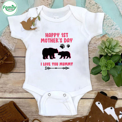 Happy 1st Mother's Day I Love You Mummy  Onesie - PP - LT1702223