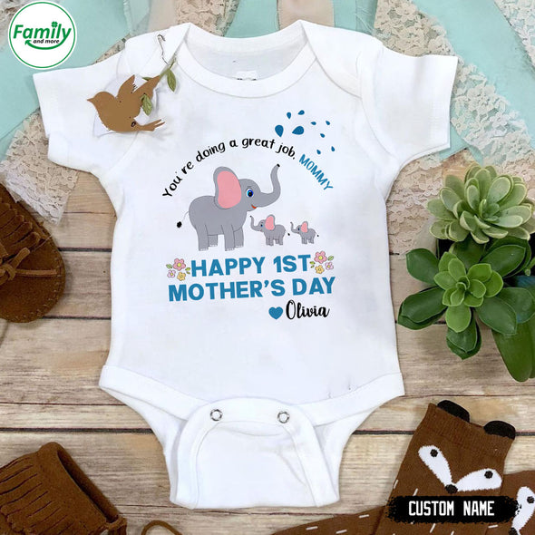 Personalized Gift For Future Mommy You Are Doing A Great Job Baby Onesie - PP - LT1603223