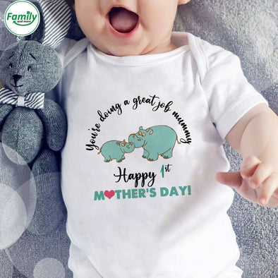 Gift For Mum You Are Doing A Great Job Mummy Baby Onesie - PP- LT1802225