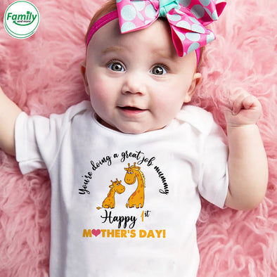 Gift For Future Mummy I'm So Lucky You Are My Mummy Baby Onesie - PP - LT2101221
