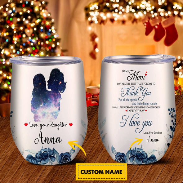 Gift For Mom Thank You Wine Tumbler - PP - TA1110211