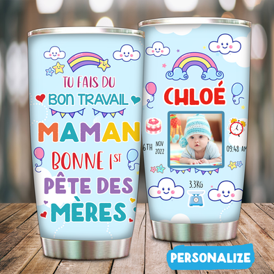 Tu Fais Du Bon Travaill Maman Baby Onesie - AD - TT1504227 2