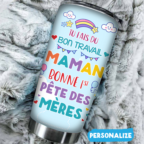Tu Fais Du Bon Travaill Maman Baby Onesie - AD - TT1504227 2
