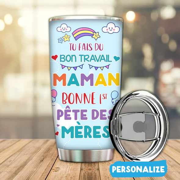 Tu Fais Du Bon Travaill Maman Baby Onesie - AD - TT1504227 2