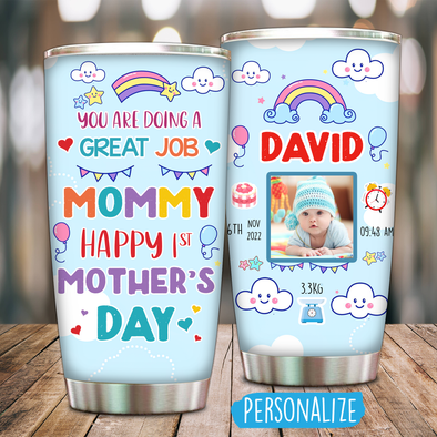 Personalized Gift For Mommy You Are Doing A Great Job Mommy Tumbler - AD - TT1504223