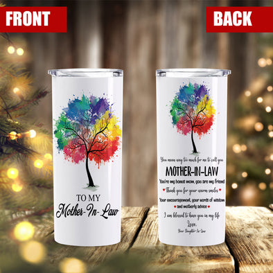 Gift For Mother In Law  Skinny Tumbler - PP - TA0710213