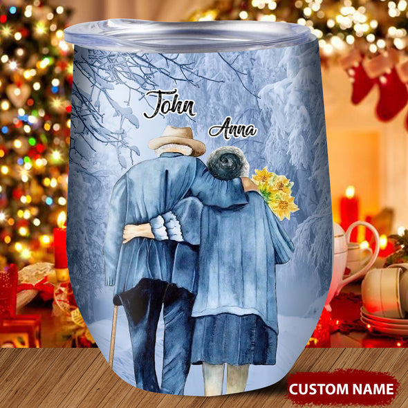 Gift For Husband Love Your Wife Wine Tumbler  - NT - TT2110213 1
