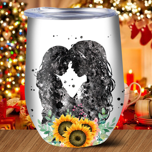 Gift For Mom I Love You Forever And Always Wine Tumbler - Nt - TT2110212