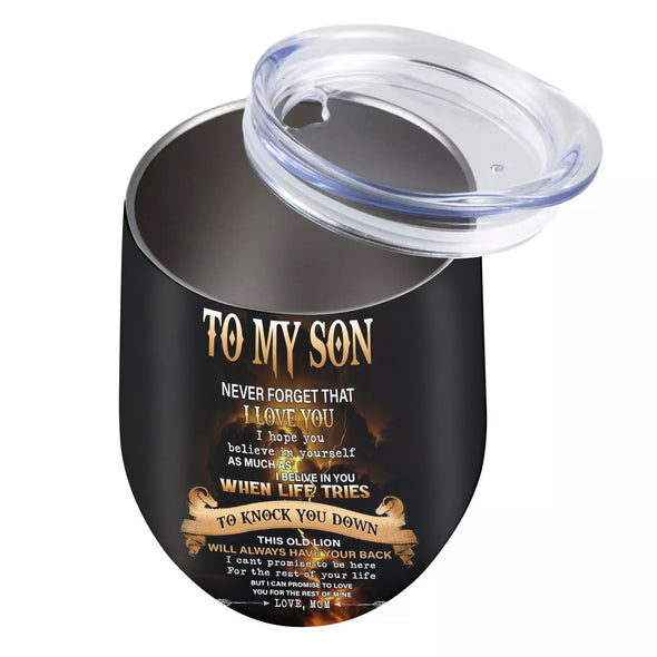Gift For Son I Love You Wine Tumbler - Kv - TT0710216
