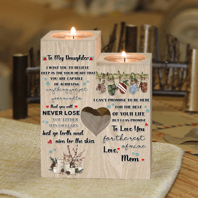 Gift For Daughter I Can Promise To Love You Candle Holder - NT - TT0410214