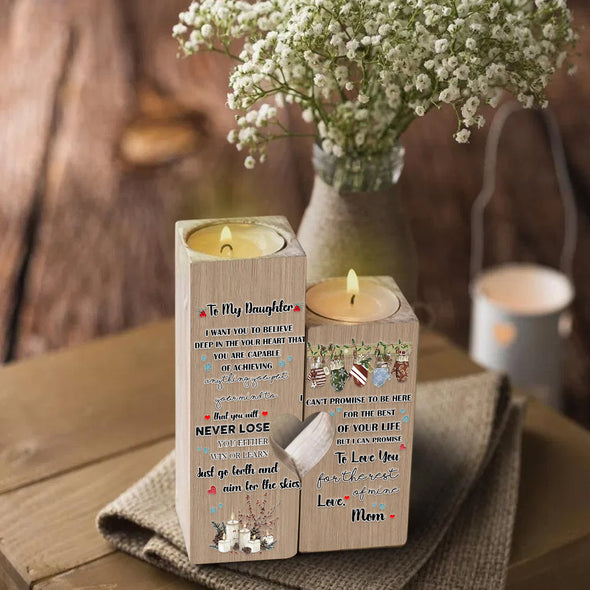Gift For Daughter I Can Promise To Love You Candle Holder - NT - TT0410214