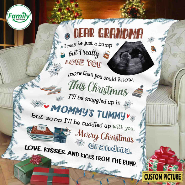Personalized Gift For Future Grandma I Really Love You More Than You Could Know Blanket - NT-HB1810221