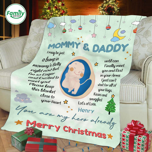 Gift For Daddy Or Mommy You Are My Hero Already Blanket - NT - HB2211224