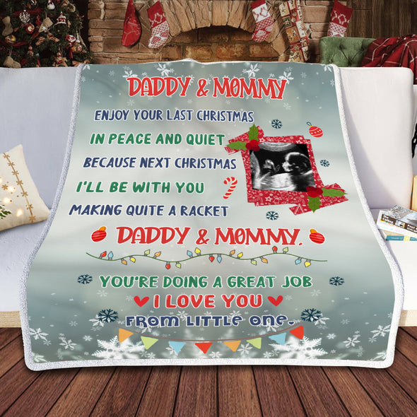 Gift For Daddy Or Mommy I Love You Blanket - NT - HB1310222