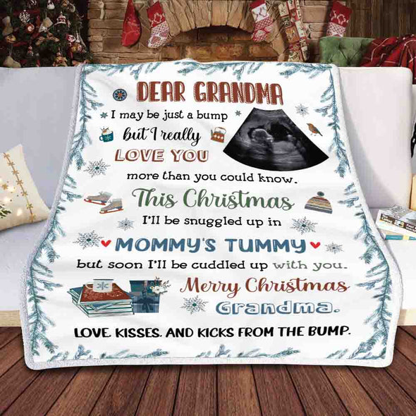 Personalized Gift For Future Grandma I Really Love You More Than You Could Know Blanket - NT-HB1810221