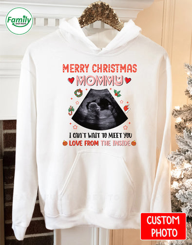 Personalized Gift For Future Mommy Love From The Inside T-shirt, Hoodie, Sweatshirt NT-HB1710221