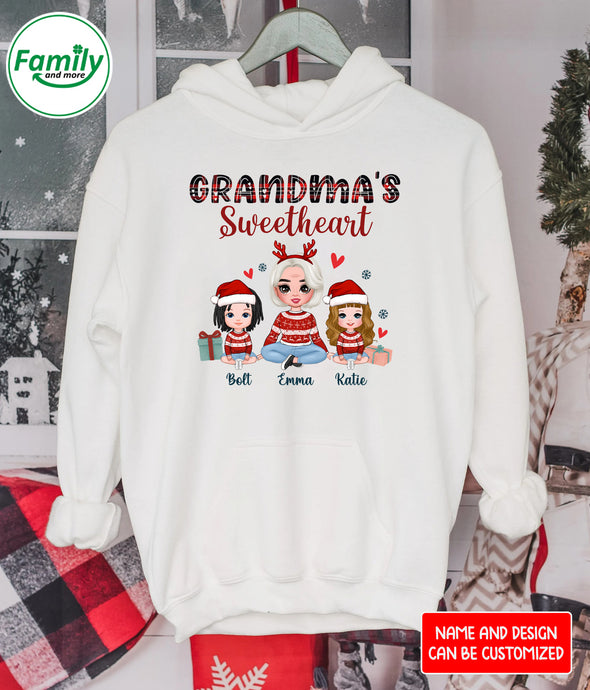 Personalized Gift For Future Grandma Sweetheart T-shirt, Hoodie NT-HB1110222