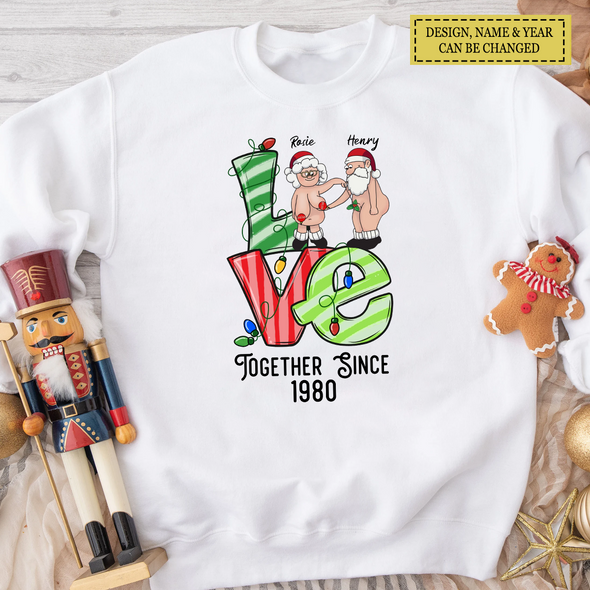 Personalized Gift For Matching Couple, Anniversary Gifts Love Together T-shirt, Hoodie, Sweatshirt LHT-TS221122