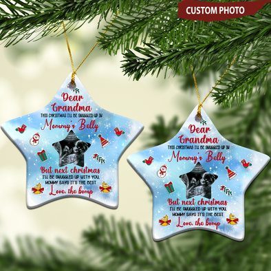 Personalized Gift For Grandma Christmas Ornament - Mc - KT 0510214