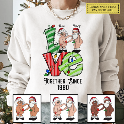 Personalized Gift For Matching Couple, Anniversary Gifts Love Together T-shirt, Hoodie, Sweatshirt LHT-TS221122